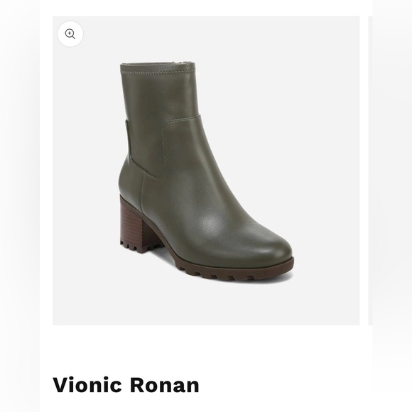 Vionic Ronan waterproof boot in Olive, sz 8.5, EUC - Picture 1 of 9